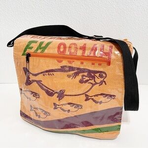 Elephant Emporium Recycled Deluxe Extra Large Messenger Bag
